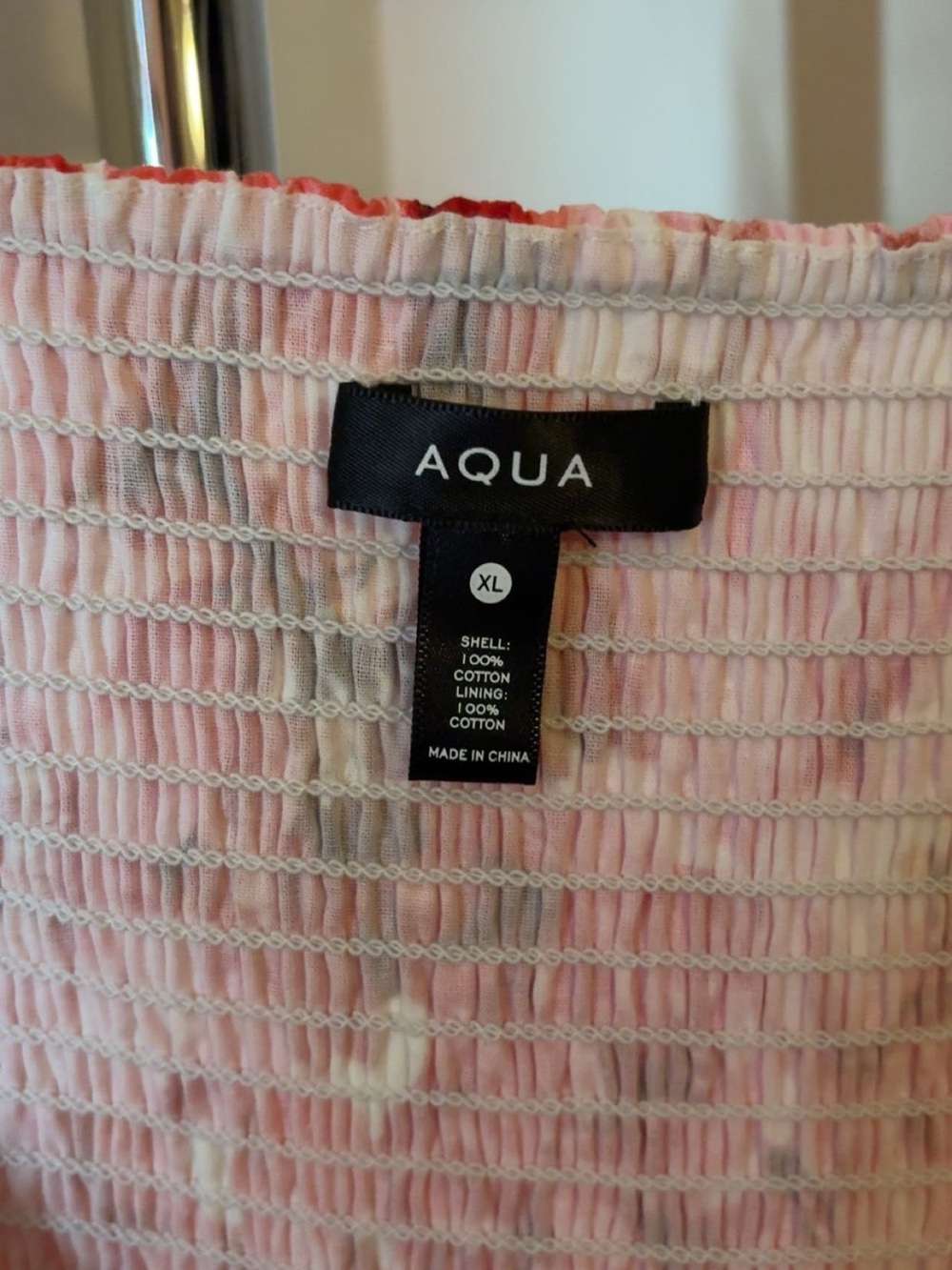 Aqua Pink Floral Off-Shoulder Maxi Dress - Picture 3 of 5